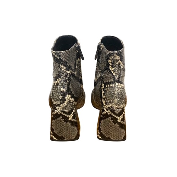 Circus by Sam Edelman Women Snakeskin Ankle Boots Size 8M - Picture 5 of 8